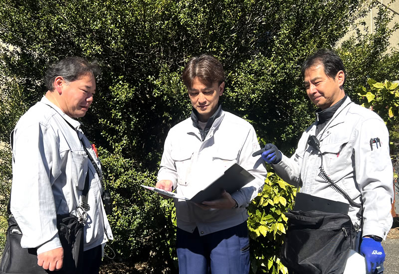 マルヤマ防災設備で働く